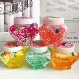 大號桃心起泡膠  水晶泥起泡膠 兒童玩具 1元店貨源批發